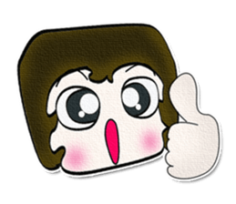 My name Michi.^_____^ sticker #12851655