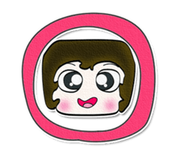 My name Michi.^_____^ sticker #12851659