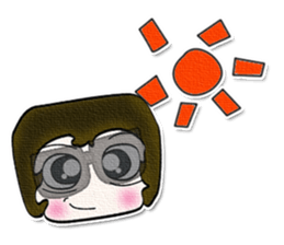 My name Michi.^_____^ sticker #12851665