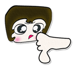 My name Michi.^_____^ sticker #12851667