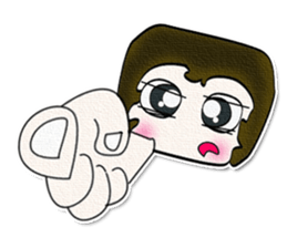 My name Michi.^_____^ sticker #12851669