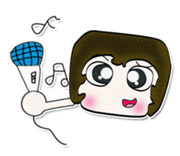 My name Michi.^_____^ sticker #12851679