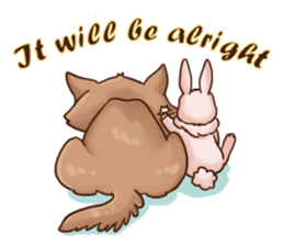 Wolf&Bunny 137 sticker #12851709