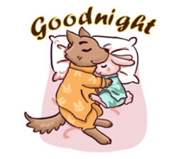 Wolf&Bunny 137 sticker #12851715