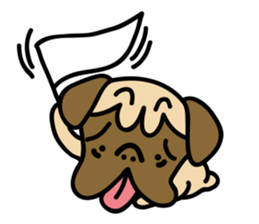 Odd_Pug2 sticker #12851875