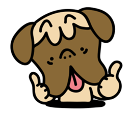 Odd_Pug2 sticker #12851881