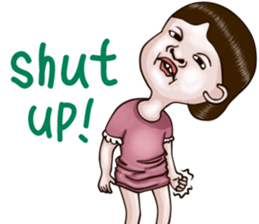 Sister and brother 3 English version sticker #12852014