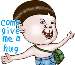 Sister and brother 3 English version sticker #12852024