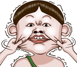 Sister and brother 3 English version sticker #12852030