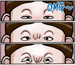 Sister and brother 3 English version sticker #12852038