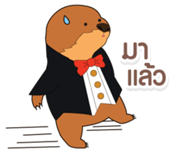 Funny prairie dog sticker #12852105