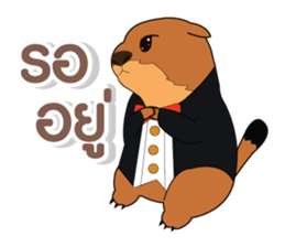 Funny prairie dog sticker #12852108