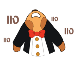 Funny prairie dog sticker #12852115