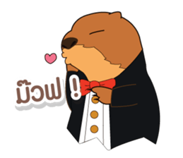 Funny prairie dog sticker #12852117