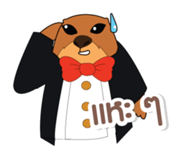 Funny prairie dog sticker #12852120