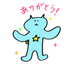 Kawaii Nezi Neco (Nezi-Cat) Simple ver.1 sticker #12852452