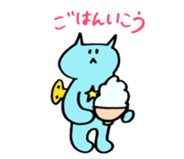 Kawaii Nezi Neco (Nezi-Cat) Simple ver.1 sticker #12852480
