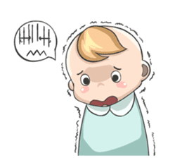 funny kid sticker #12852943