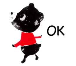 Poyapoya Pudding Bear sticker #12853526