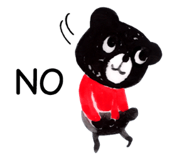 Poyapoya Pudding Bear sticker #12853527