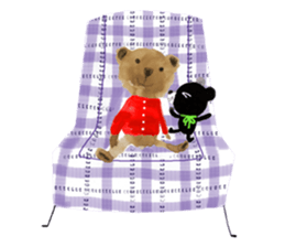 Poyapoya Pudding Bear sticker #12853534