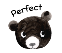 Poyapoya Pudding Bear sticker #12853536