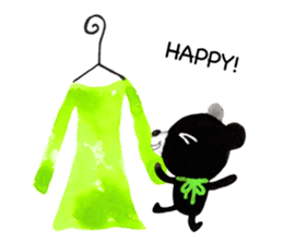 Poyapoya Pudding Bear sticker #12853554