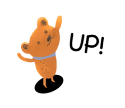 Poyapoya Pudding Bear sticker #12853557