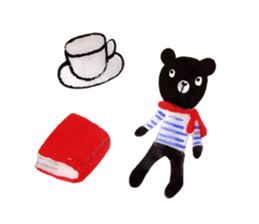 Poyapoya Pudding Bear sticker #12853559