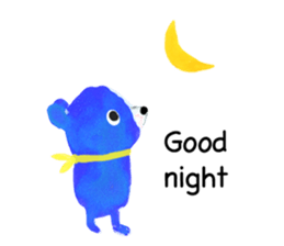 Poyapoya Pudding Bear sticker #12853563