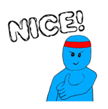 Headband boy sticker #12853689