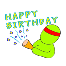 Headband boy sticker #12853702