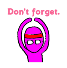 Headband boy sticker #12853707