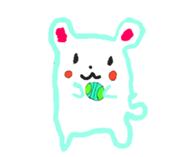 Fluffy Rabbit and Friends sticker #12853814
