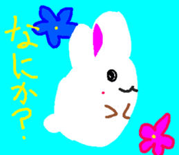 Fluffy Rabbit and Friends sticker #12853816