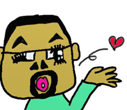 The Gardener Uncle Mako-Hige sticker #12854099