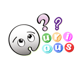 ABC Funny Character Face Sticker sticker #12854449