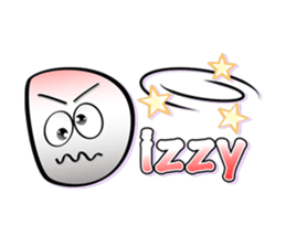 ABC Funny Character Face Sticker sticker #12854450