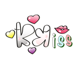 ABC Funny Character Face Sticker sticker #12854461