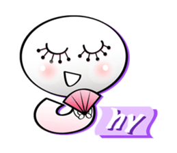 ABC Funny Character Face Sticker sticker #12854475