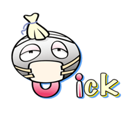 ABC Funny Character Face Sticker sticker #12854476