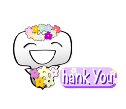 ABC Funny Character Face Sticker sticker #12854477