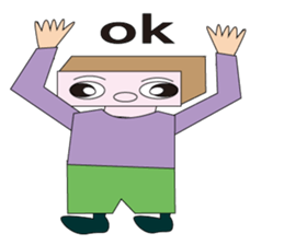 Q pie man sticker #12856467