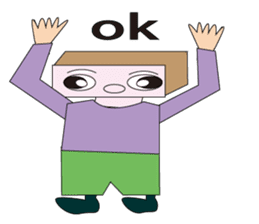 Q pie man sticker #12856467