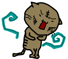Cat Masao sticker #12856674