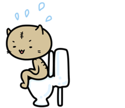 Cat Masao sticker #12856675