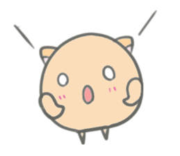 Maru Hiyoneko sticker #12857315