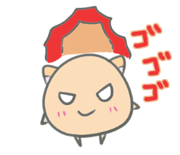 Maru Hiyoneko sticker #12857323