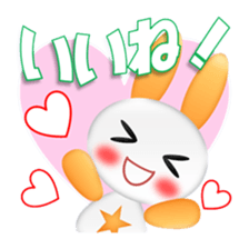 Mokyuttousagi sticker #12857395