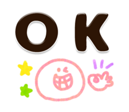 Big plump character message sticker #12857486